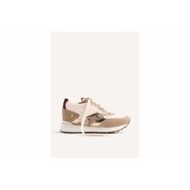 GIOSEPPO SNEAKERS TAUPE E PITONE