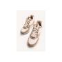 GIOSEPPO SNEAKERS TAUPE E PITONE