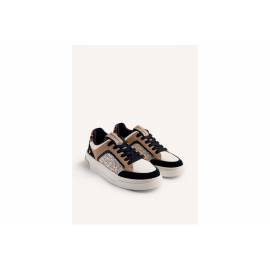 GIOSEPPO SNEAKERS NERA BIANCA LEOPARD