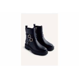 GIOSEPPO BIKER BASSO IN PELLE CON FIBBIE