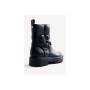 GIOSEPPO BIKER BASSO IN PELLE CON FIBBIE
