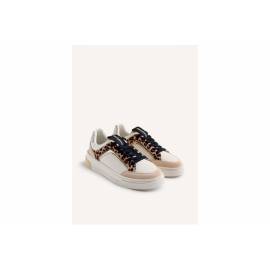 GIOSEPPO SNEAKERS WHITE E LEOPARD