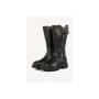 GIOSEPPO BIKER IN PELLE FIBBIE ARGENTO