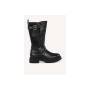 GIOSEPPO BIKER IN PELLE FIBBIE ARGENTO