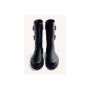 GIOSEPPO BIKER PELLE NERO CON FIBBIE ORO