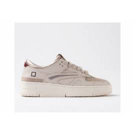 D.A.T.E SNEAKERS TORNEO AVORIO SHINY