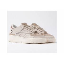 D.A.T.E SNEAKERS TORNEO AVORIO SHINY