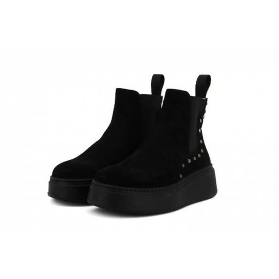 GIO+ SNEAKERS STIVALETTO NERO