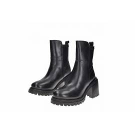 GIO PIU' STIVALETTO NERO IN PELLE T.70
