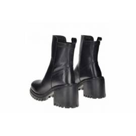 GIO PIU' STIVALETTO NERO IN PELLE T.70