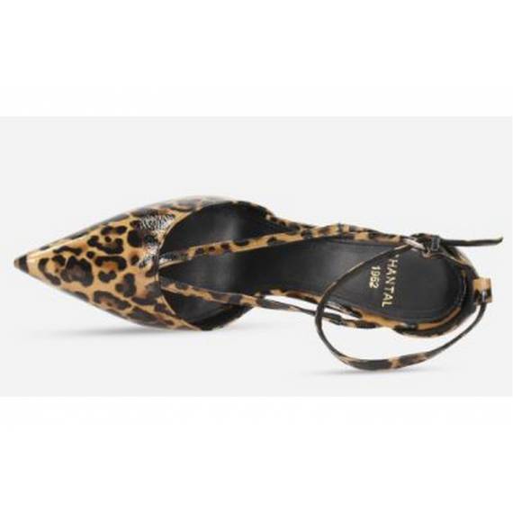 CHANTAL DECOLLETE' LEOPARD NAPLAK
