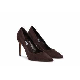STEVE MADDEN DECOLLETE' CAMOSCIO MARRONE