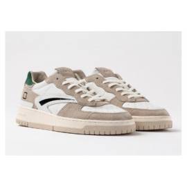 D.A.T.E. TORNEO PURE CALF BIANCA E VERDE