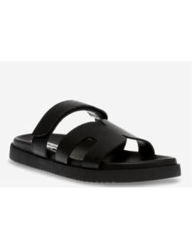 STEVE MADDEN SANDALO NERO PELLE