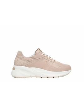 NERO GIARDINI SNEAKERS NUDE CON PIETRE
