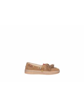 GIO PIU' SNEAKERS IN CAMOSCIO MARRONE