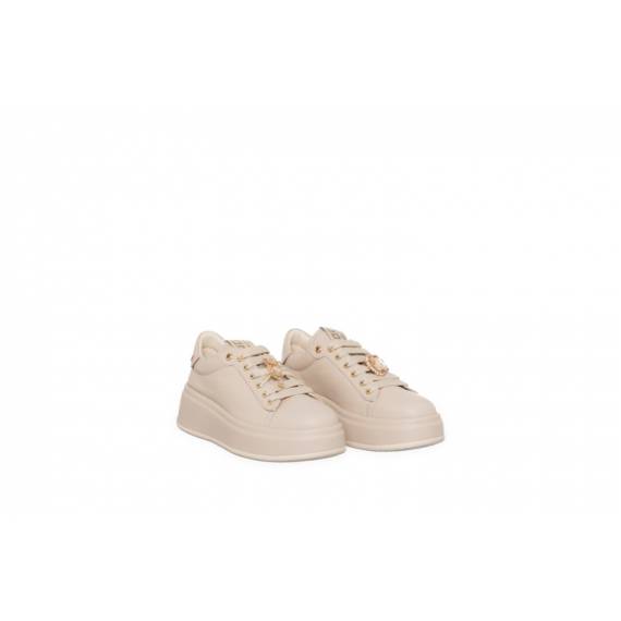 GIO PU' SNEAKERS CREMA CON GATTO