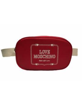 LOVE MOSCHINO MARSUPIO ROSSO