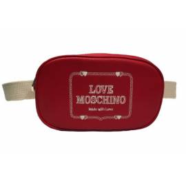 LOVE MOSCHINO MARSUPIO ROSSO