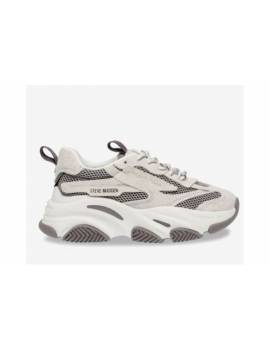 STEVE MADDEN SNEAKERS GRIGIO E GHIACCIO