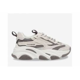 STEVE MADDEN SNEAKERS GRIGIO E GHIACCIO