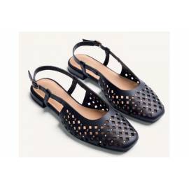 GIOSEPPO BALLERINA FORATA CON BORCHIE ORO