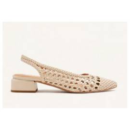 GIOSEPPO BALLERINA INTRECCIO OFF WHITE