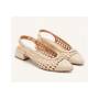 GIOSEPPO BALLERINA INTRECCIO OFF WHITE