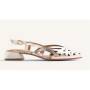 GIOSEPPO SLINGBACK PLATINO