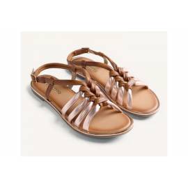 GIOSEPPO SANDALO BASSO CUOIO E ROSE'