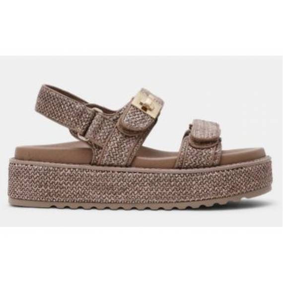 STEVE MADDEN SANDALO RAFFIA TAUPE