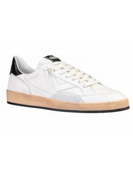 4B12 SNEAKERS UOMO BIANCA E NERO