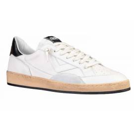 4B12 SNEAKERS UOMO BIANCA E NERO