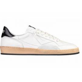 4B12 SNEAKERS UOMO BIANCA E NERO