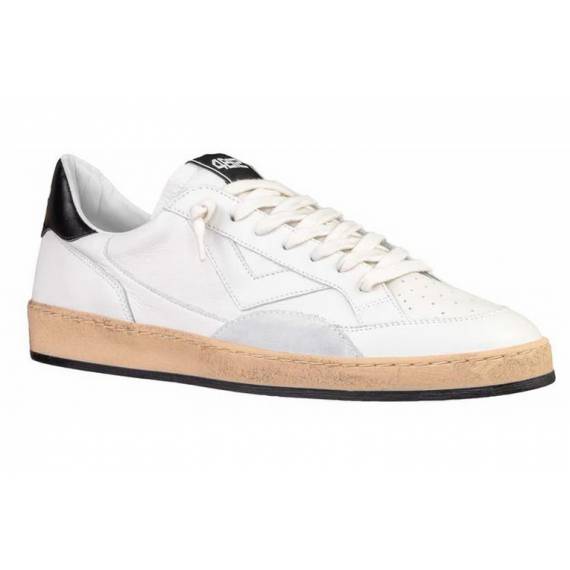 4B12 SNEAKERS UOMO BIANCA E NERO