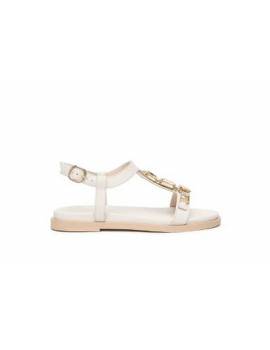 NERO GIARDINI SANDALO BASSO CON PIETRE ORO