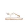 NERO GIARDINI SANDALO BASSO CON PIETRE ORO