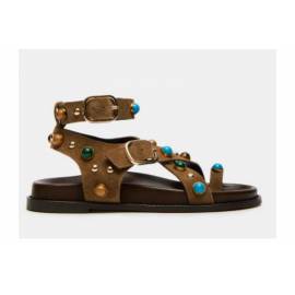 STEVE MADDEN SANDALO SCHIAVA CON PIETRE COLORATE