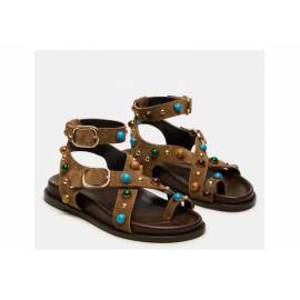 STEVE MADDEN SANDALO SCHIAVA CON PIETRE COLORATE